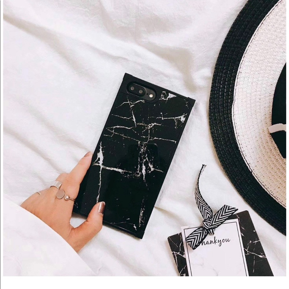 Square Marble iPhone 8Plus case!